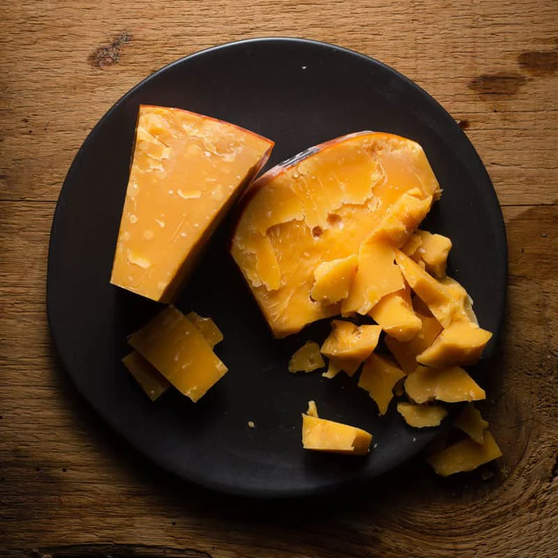 Aged Gouda, a cheese from South Holland, Netherlands