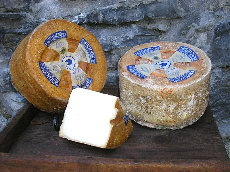 Piedmont Alpleri, İtalya kökenli Castelmagno