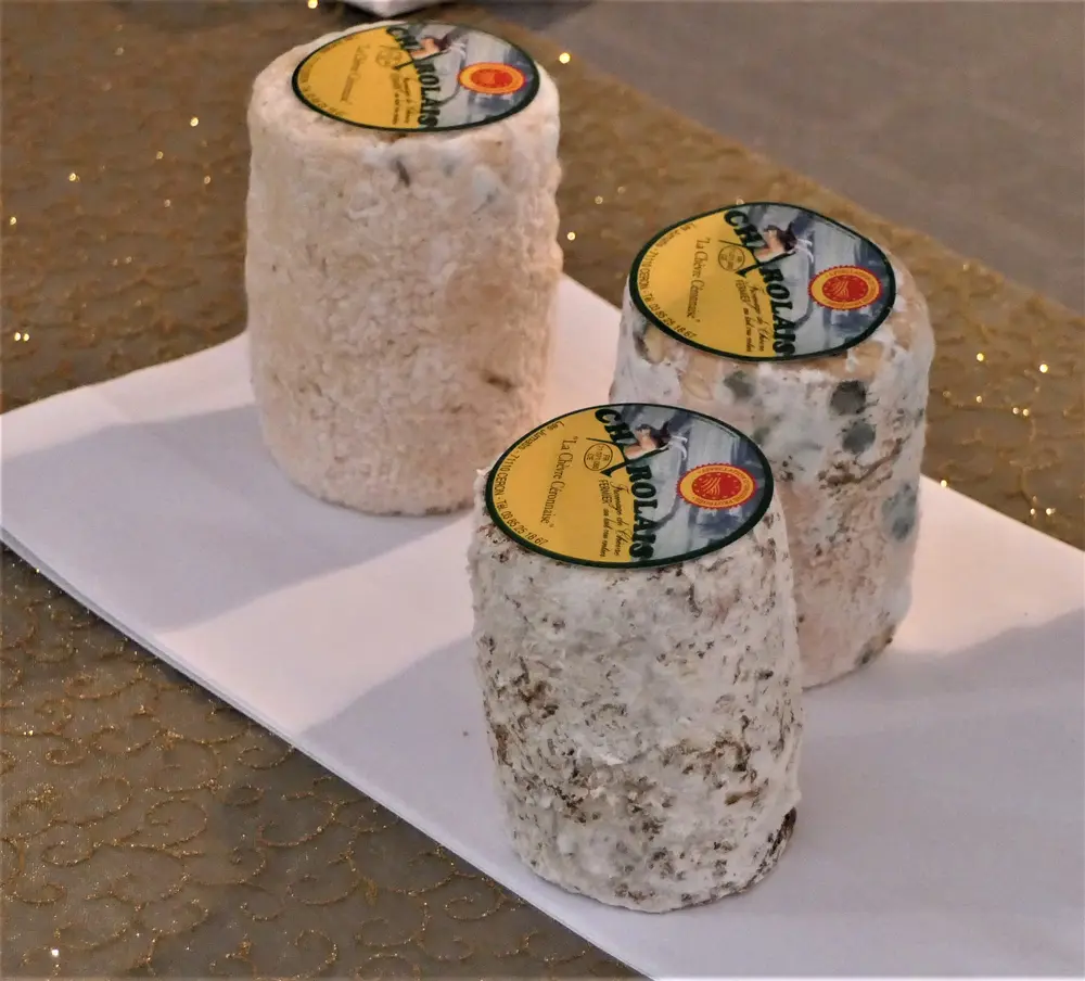 Charolais, a cheese from Bourgogne (Charolais and Brionnais), France