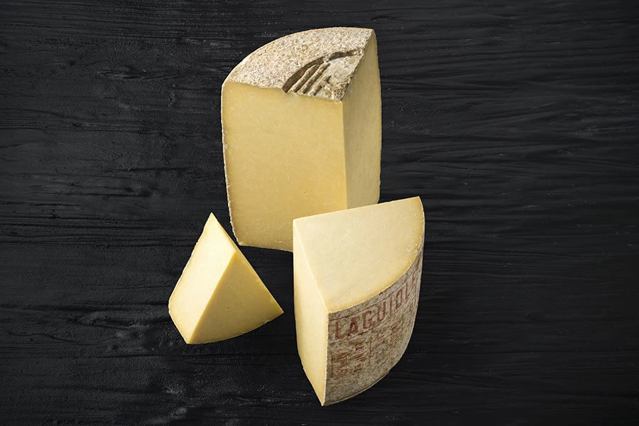 Laguiole, a cheese from Aubrac (Aveyron, Cantal, Lozère), France