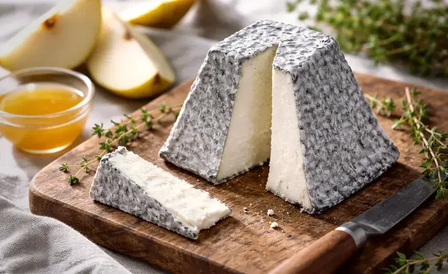 Valençay, a cheese from Berry / Loire Valley (Indre), France