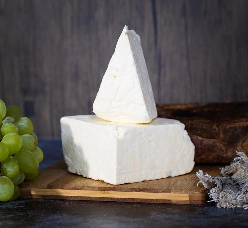 Stilton White Cheese, a cheese from Derbyshire, Leicestershire, and Nottinghamshire, United Kingdom