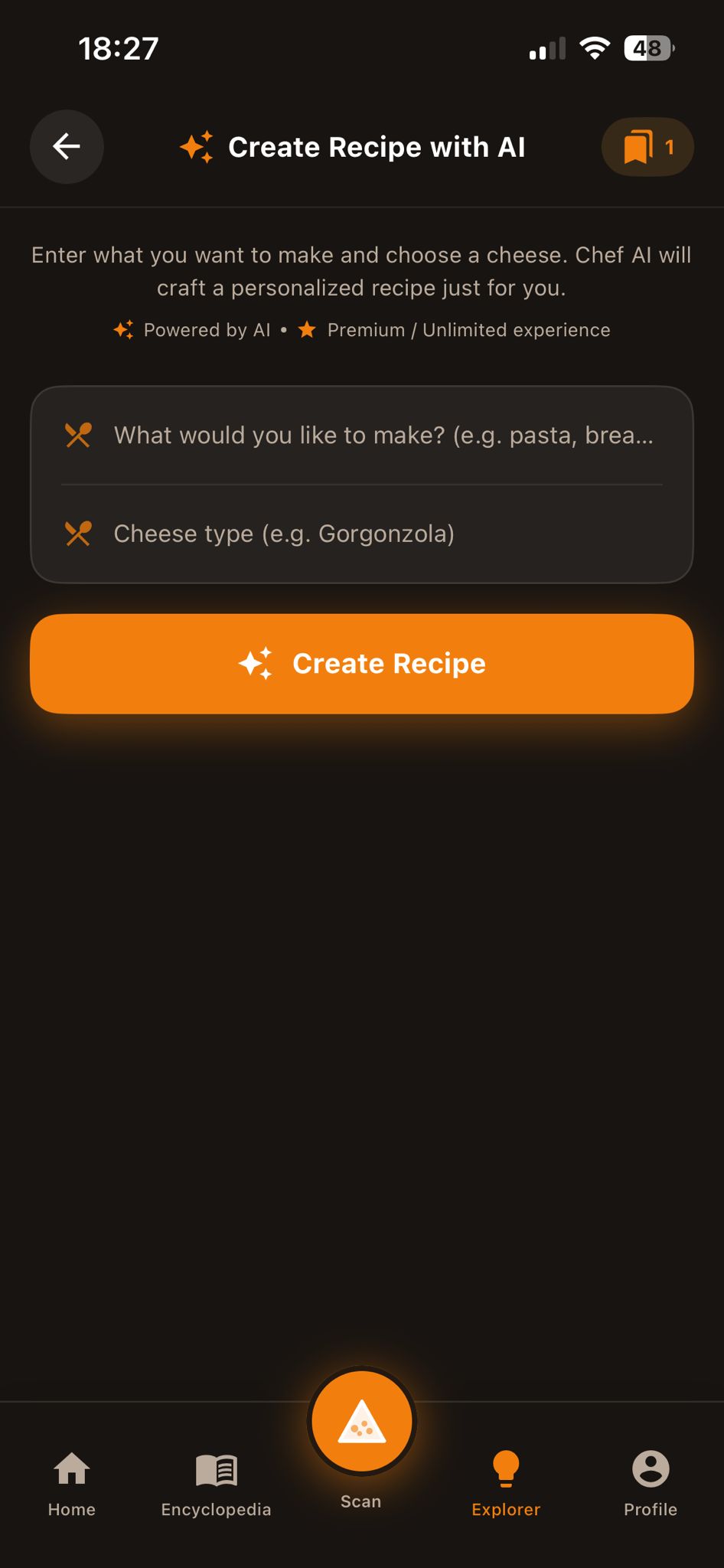 Cheesepedia English app screen 7