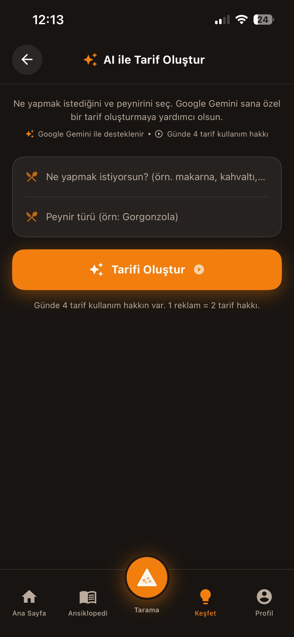 Cheesepedia Türkçe uygulama ekranı 6