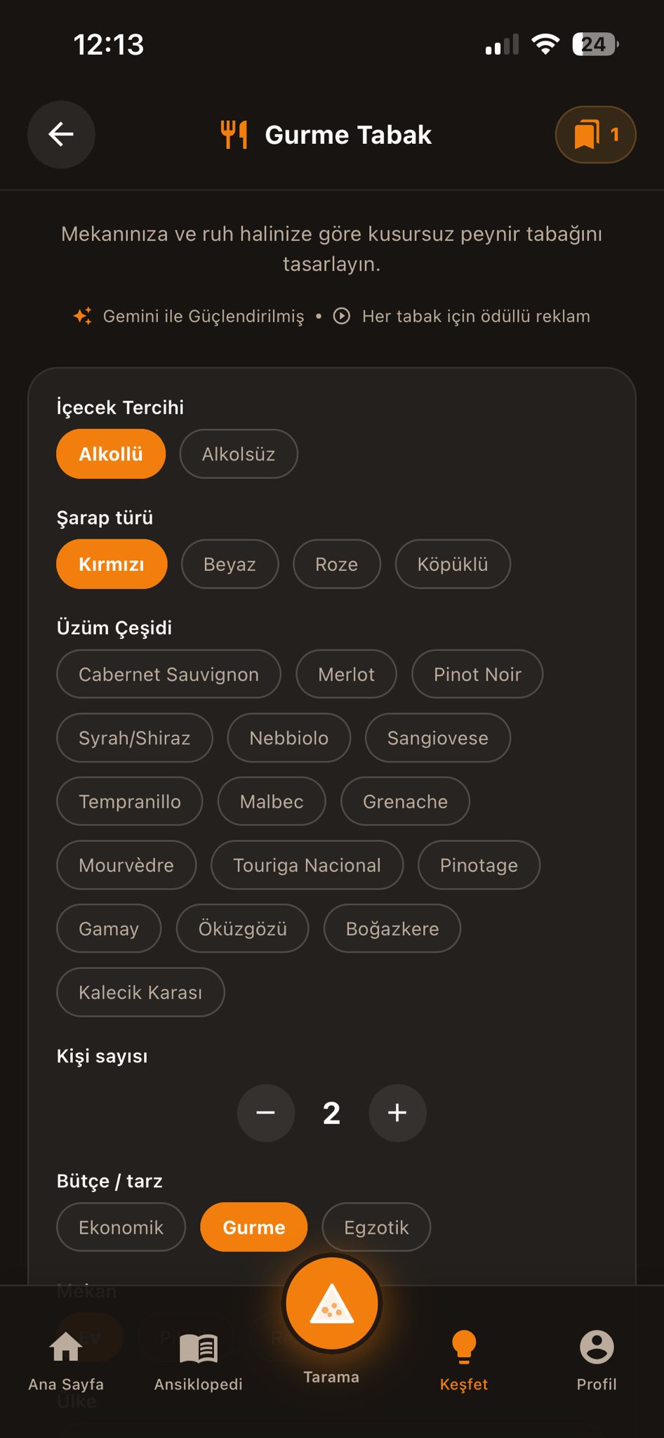 Cheesepedia Türkçe uygulama ekranı 7